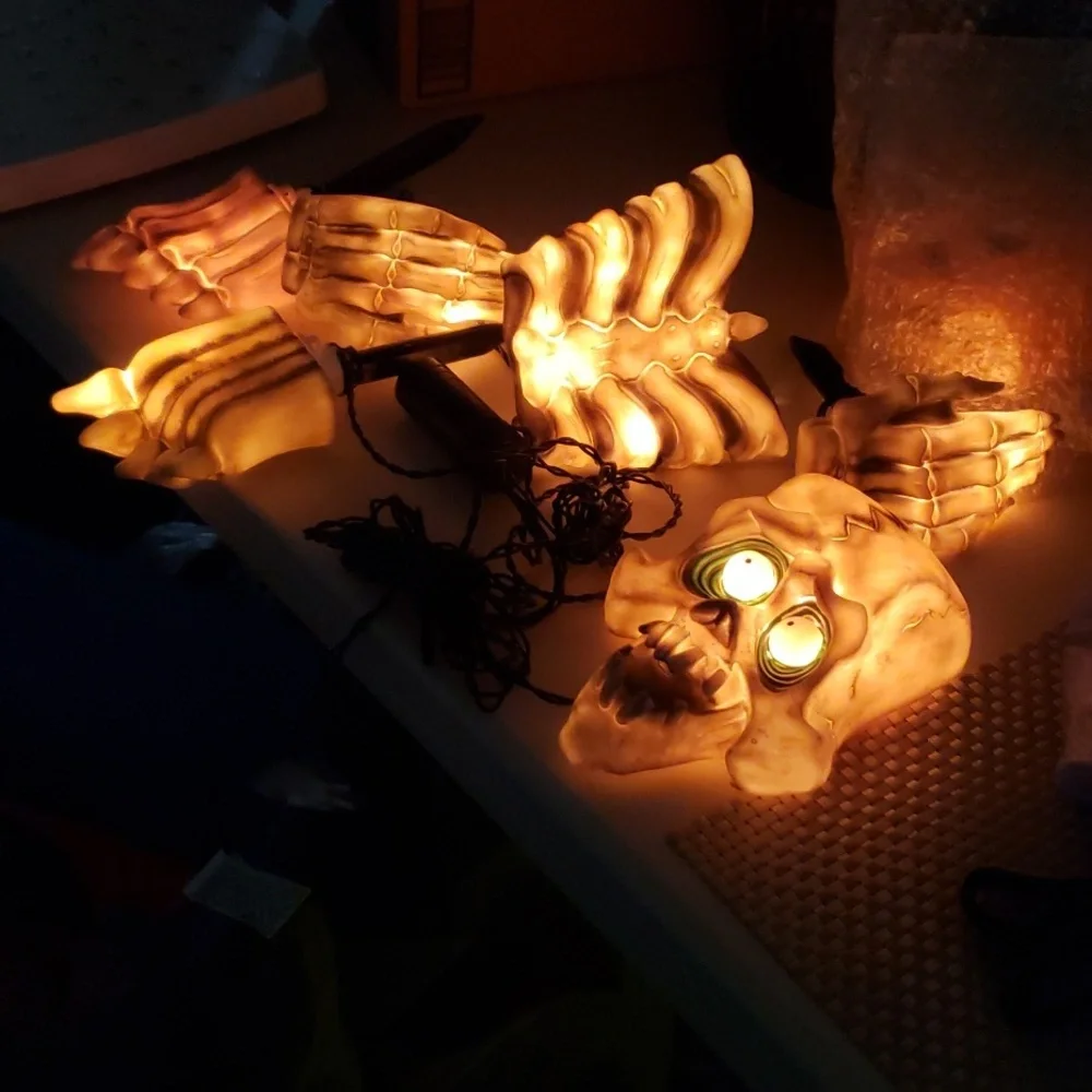 Halloween Skeleton String Lights - Picture 12 of 17